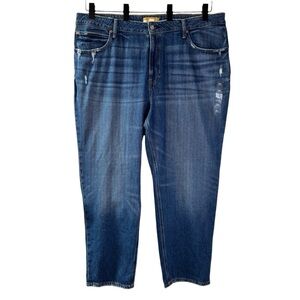 NWT Goldie Blues High Rise Curvy Fit Legacy Straight Jean Size 22W Reg Maurices